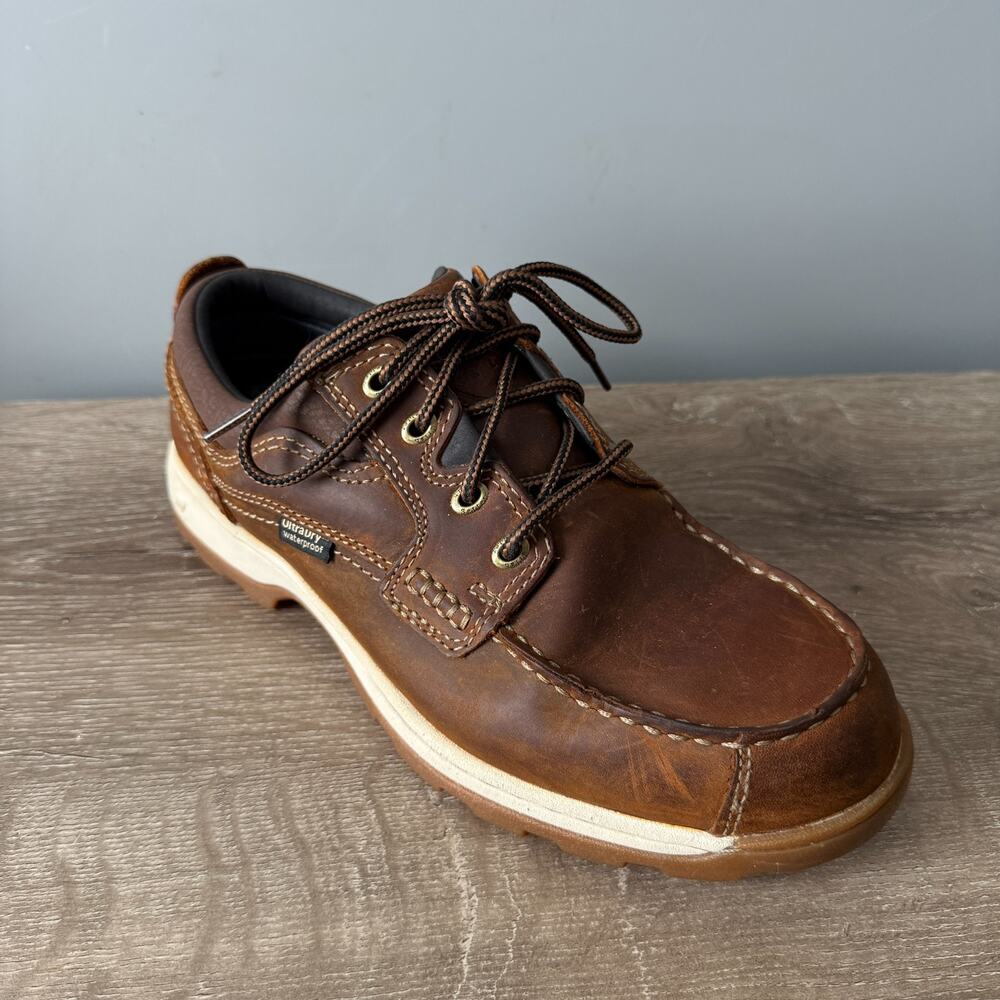 Irish Setter Soft Paw Oxford Shoes Mens 9 D Waterproof Leather 3906 Brown